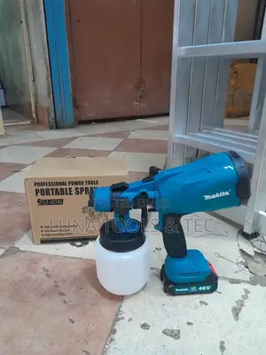 Makita Cordless Spray Gun,46v Plus 2 Batteries and Charger.