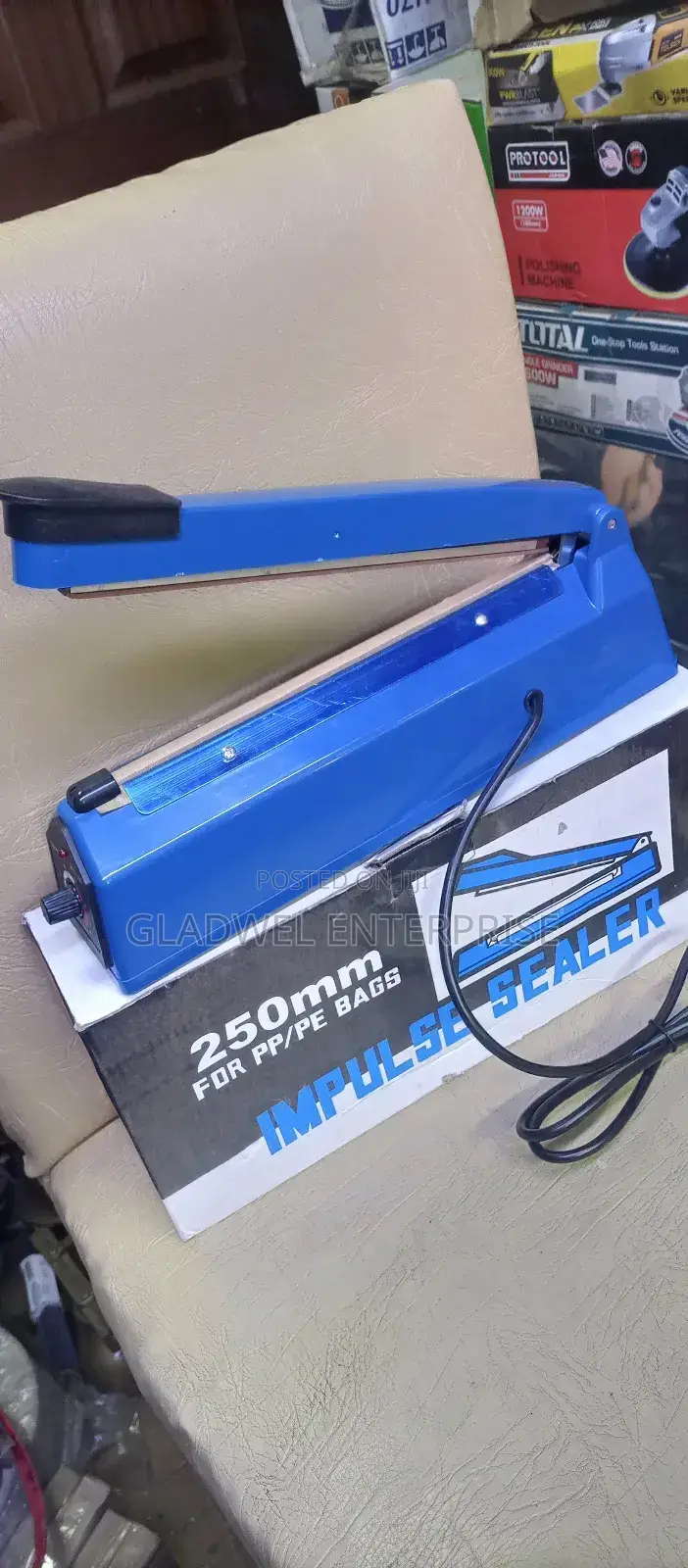 Electric Paper Impulse Sealer Machine