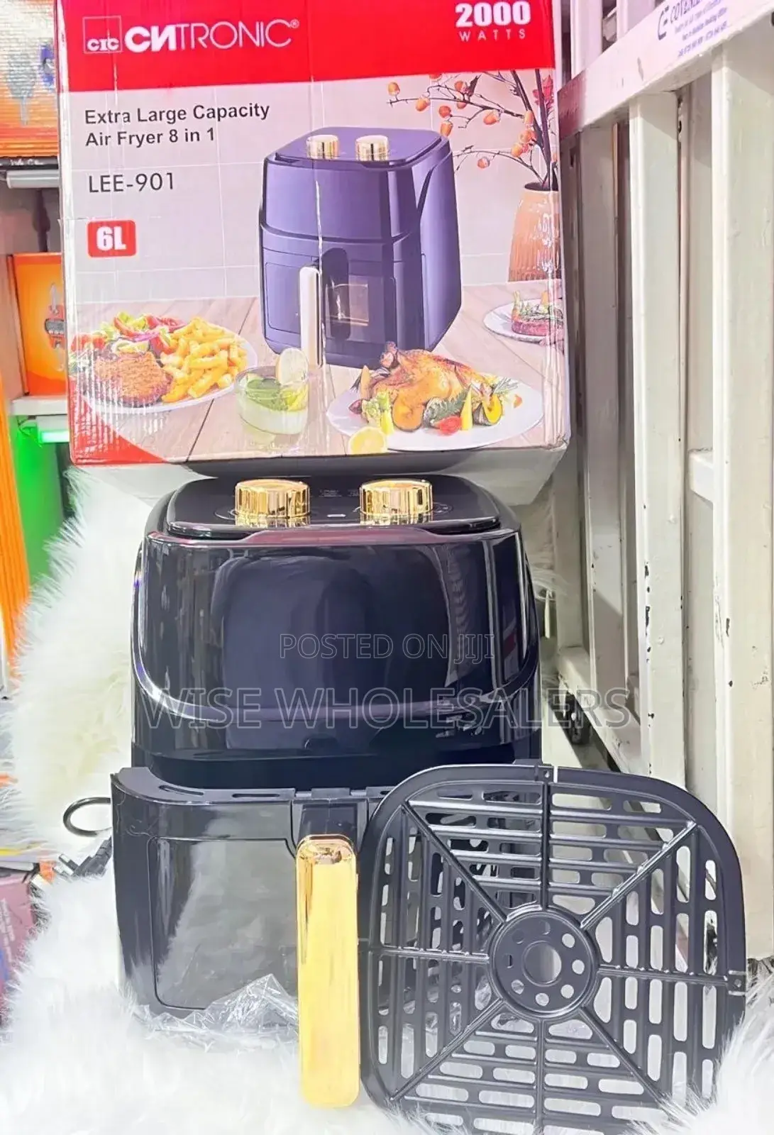 8 In 1 Electric Air Fryer 6ltr.....