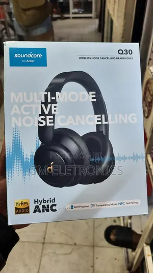 Anker Q30 (Life Tune) Active Noise Cancelling Headphones.