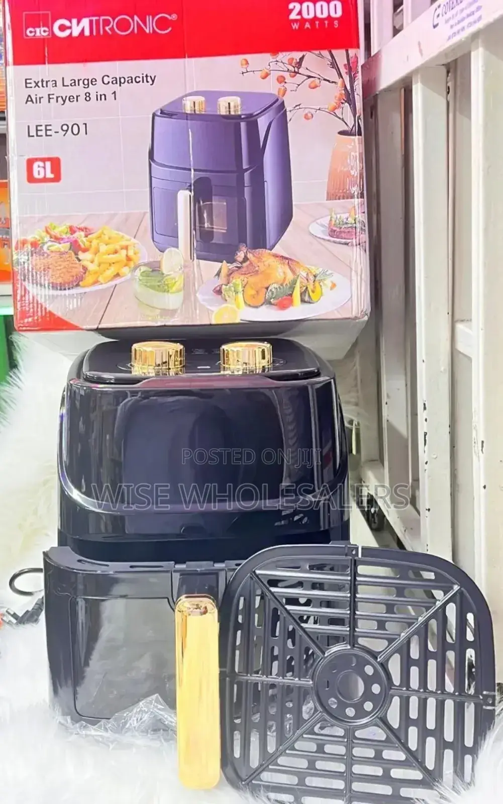 8 In 1 Electric Air Fryer 6ltrs✓✓Tm....