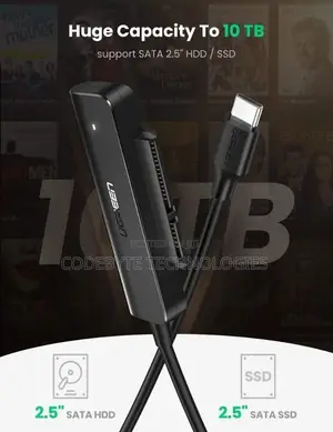 ~UGREEN USB-C 3.0 to 2.5-Inch SATA Converter 50cm~
