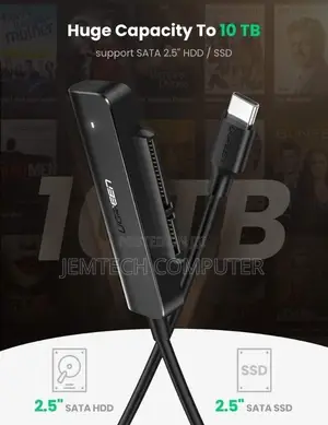 ~UGREEN USB-C 3.0 to 2.5-Inch SATA Converter 50cm~