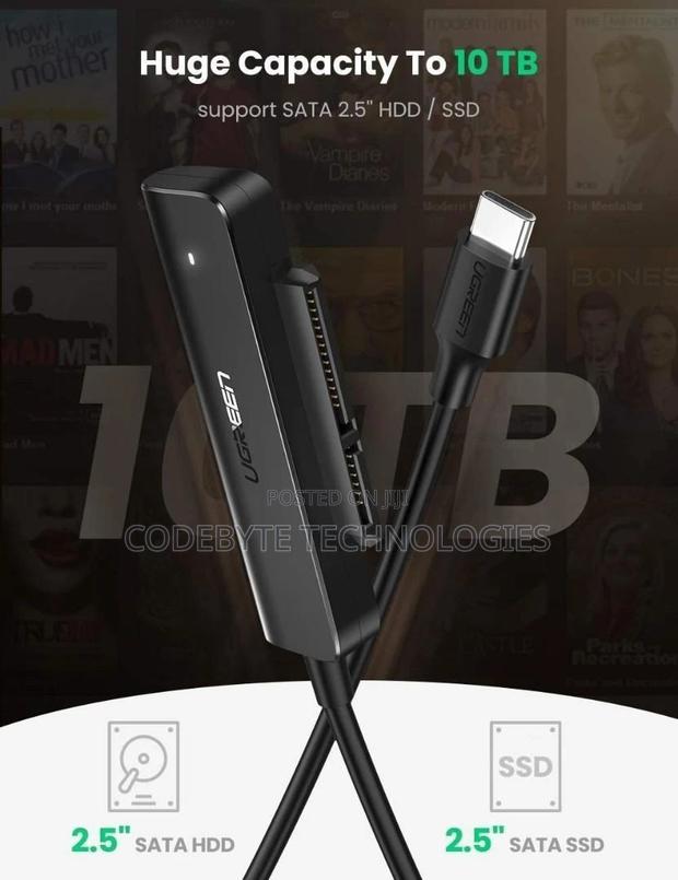 ~UGREEN USB-C 3.0 to 2.5-Inch SATA Converter 50cm~