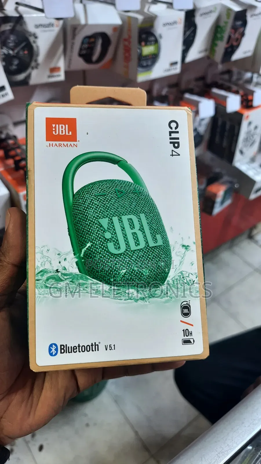 Original JBL Clip 4 Portable Bluetooth Speaker.