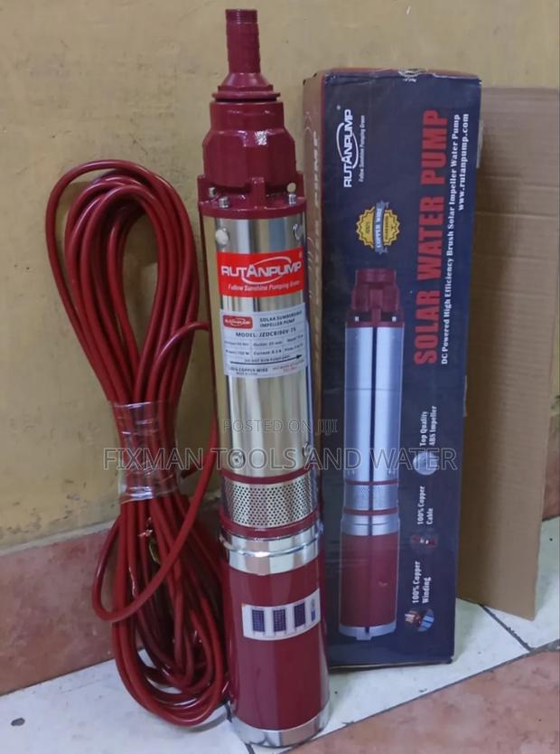 Rutan Solar Pump 75M Head 750 Watts 96V