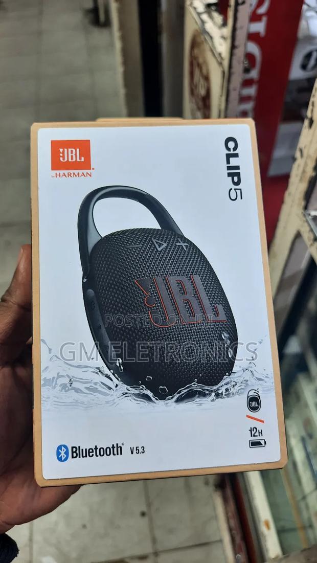 Original JBL Clip 5 Portable Bluetooth Speaker. - main view