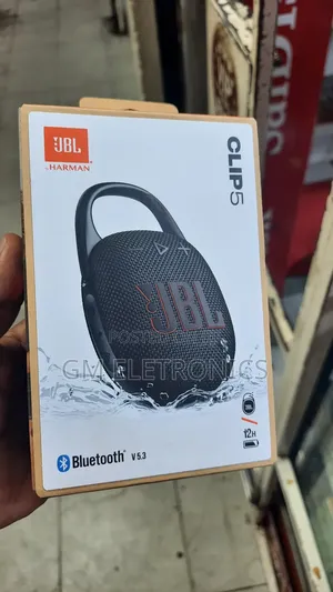 Original JBL Clip 5 Portable Bluetooth Speaker.