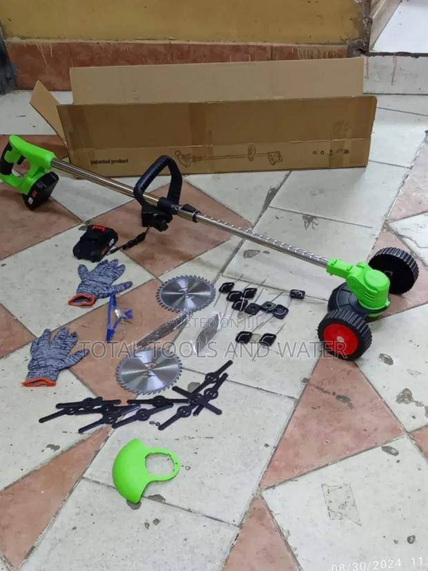 Portable Lithium Electric Brush Cutter 48V,Cutting Blades