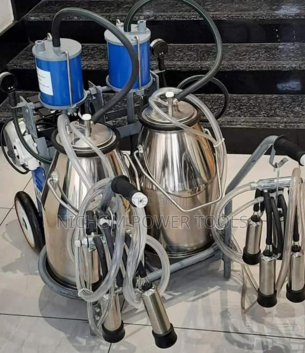 Electric Cow Milking Machine - main view