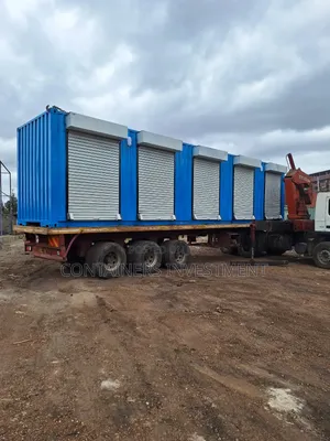 40ft Container 5 Stalls Completed- Container Investment Ke