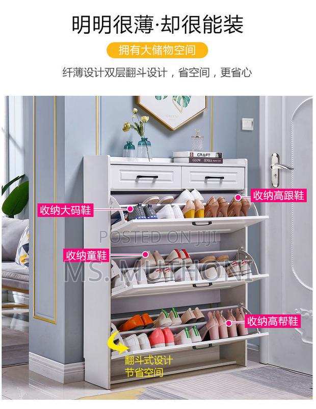 Large-Capacity Storage Entrance Storage Modern Shoe Rack - thumbnail 3