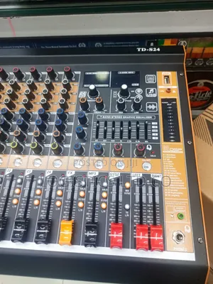 TD-S24 24channels Plain Mixer With 7-Band Stereo Graphics EQ