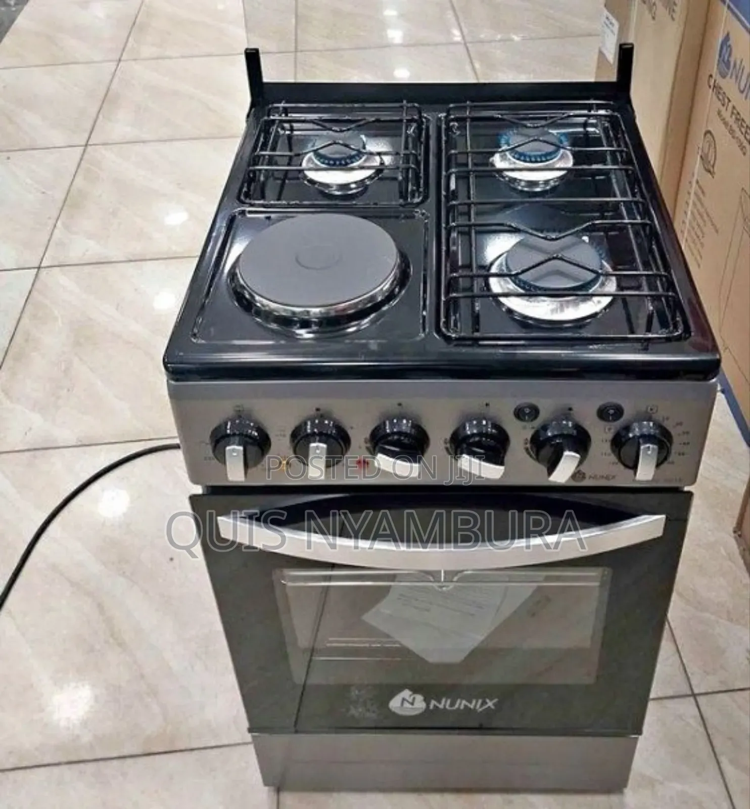 Gas Cooker 4burner 3in1 Nunix