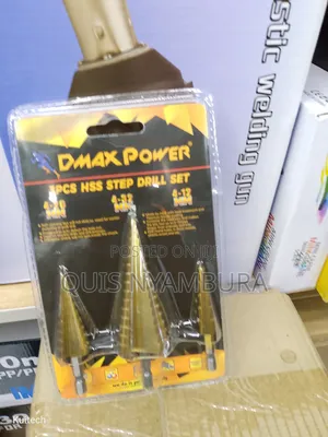 Quality Step Bit/ 3pcs Step Drill Bit
