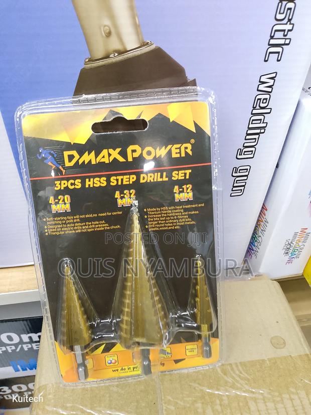 Quality Step Bit/ 3pcs Step Drill Bit - thumbnail 3