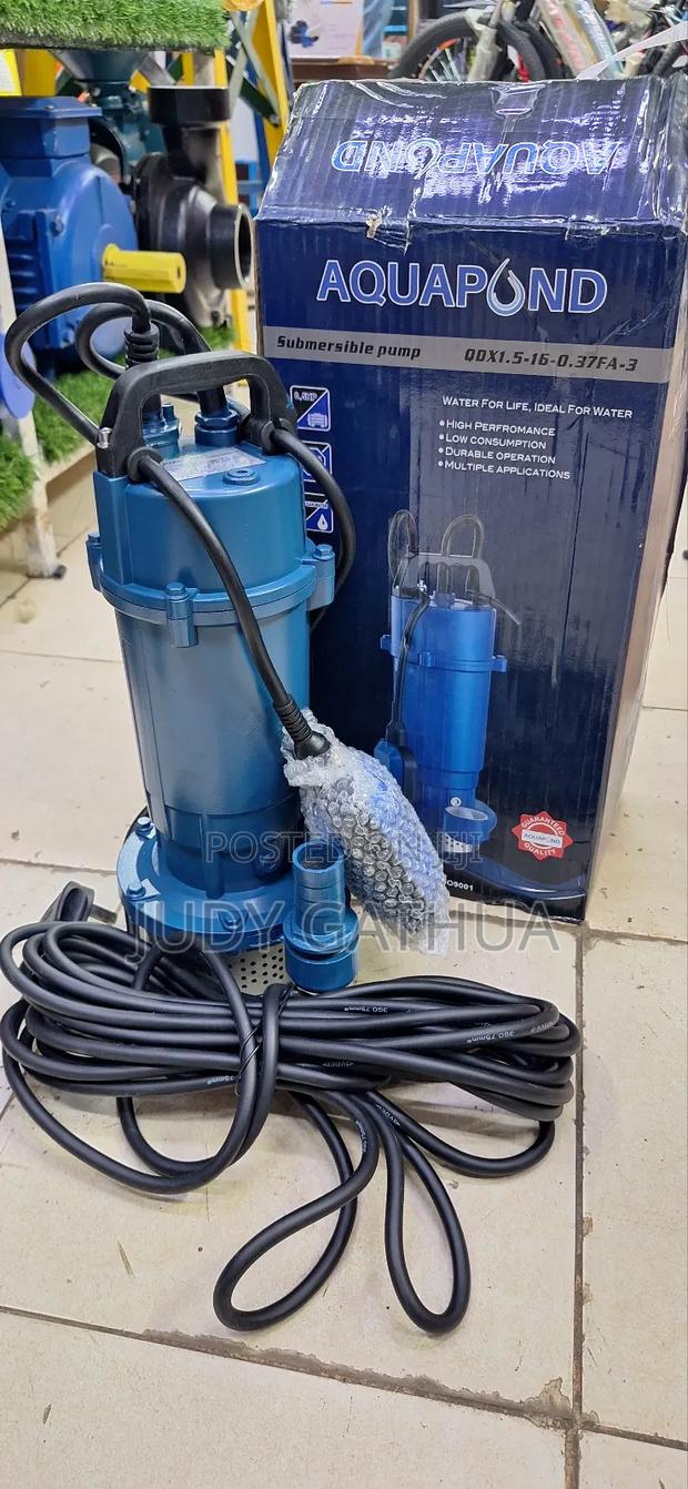 Aquapond 1hp Submersible Pump - main view