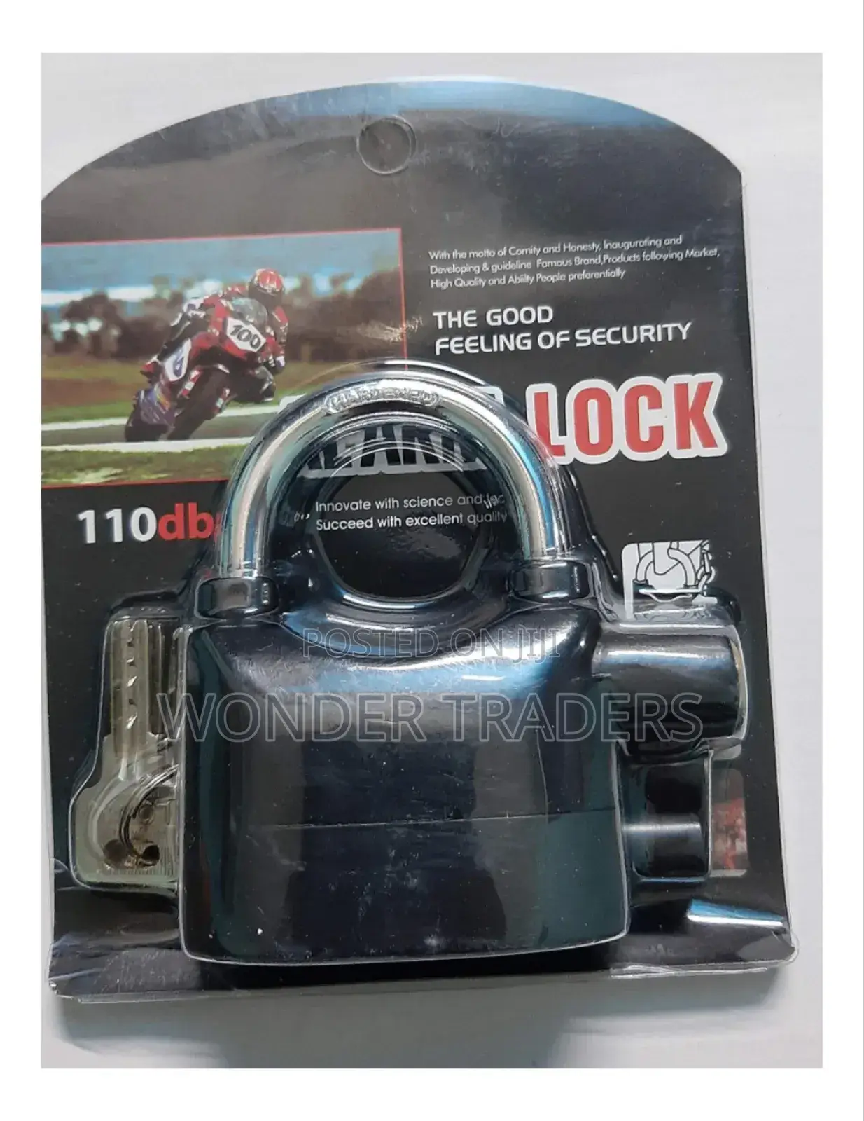 Kinsbar Alarm Padlock