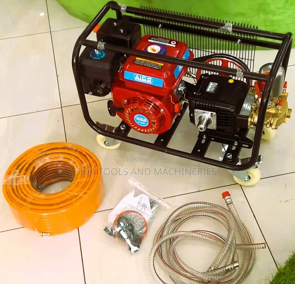 Aico Trolley Sprayer Without Handle 8hp Engine 50mtrs Head