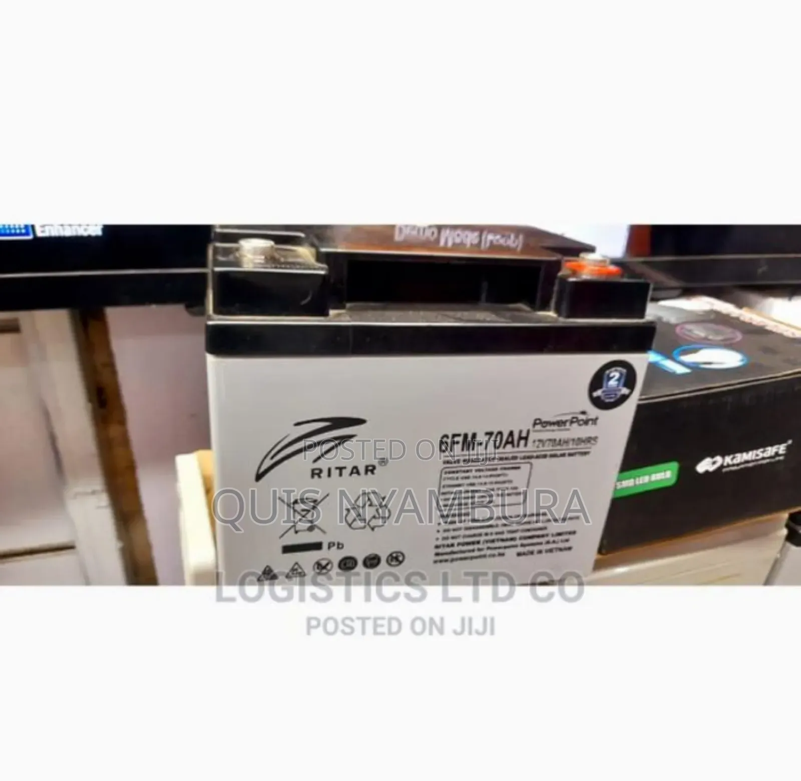 80ah Solar Battery, Ritar Deep Cycle Battery