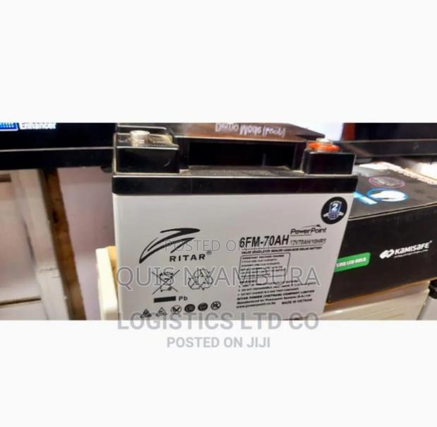 80ah Solar Battery, Ritar Deep Cycle Battery - main view