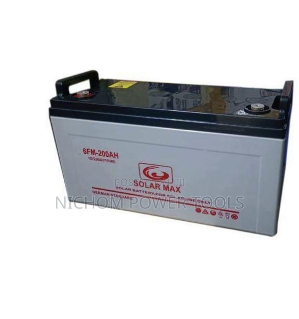 Solarmax High Quality 12V 200ah Deep Cycle Gel Solar Battery