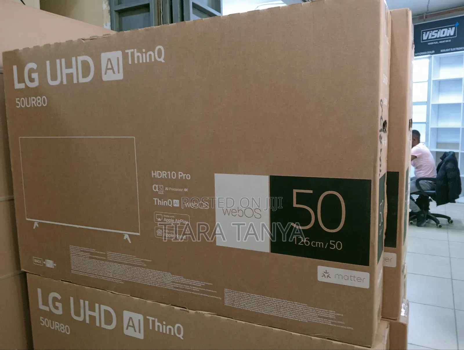 Lg 50" Smart Ur80 Webos Tv