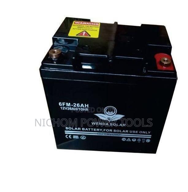 Wenda Solar 26ah Solar Battery