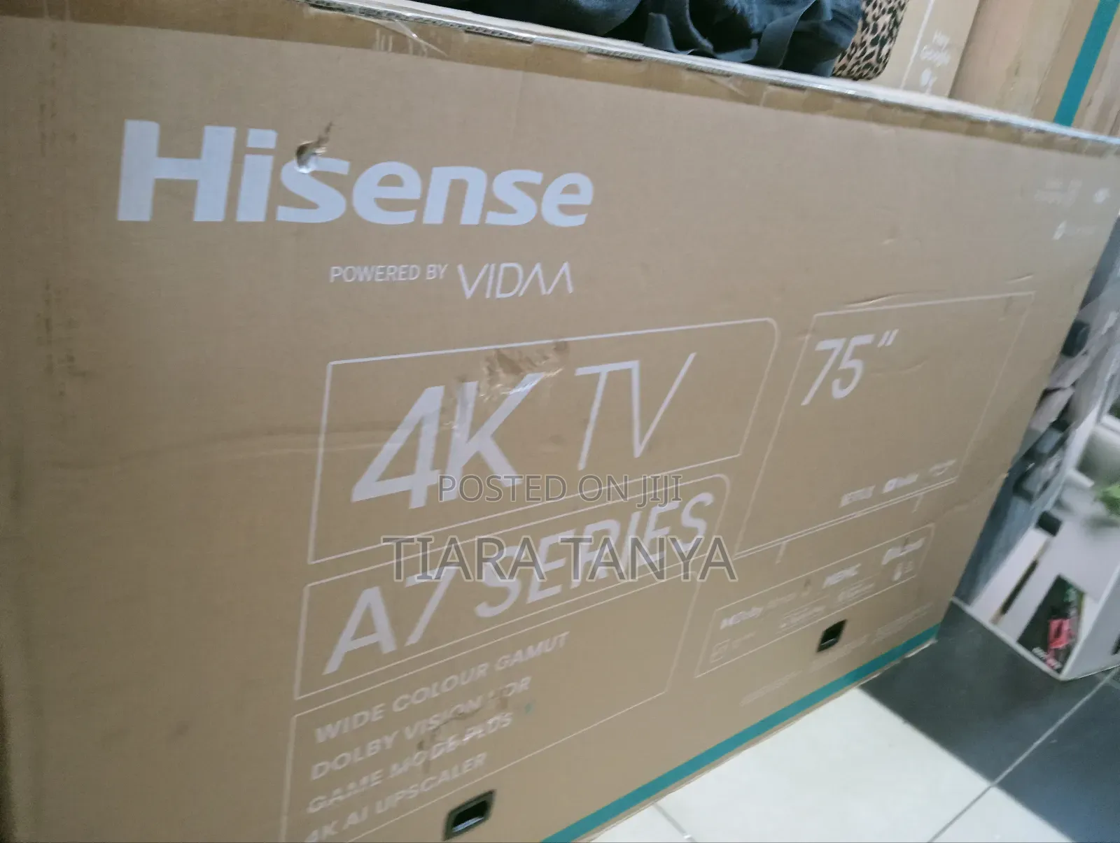 Hisense 75" Smart A7 Led Tv