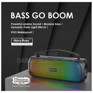 Bass Go Boom Portable Bluetooth Speaker