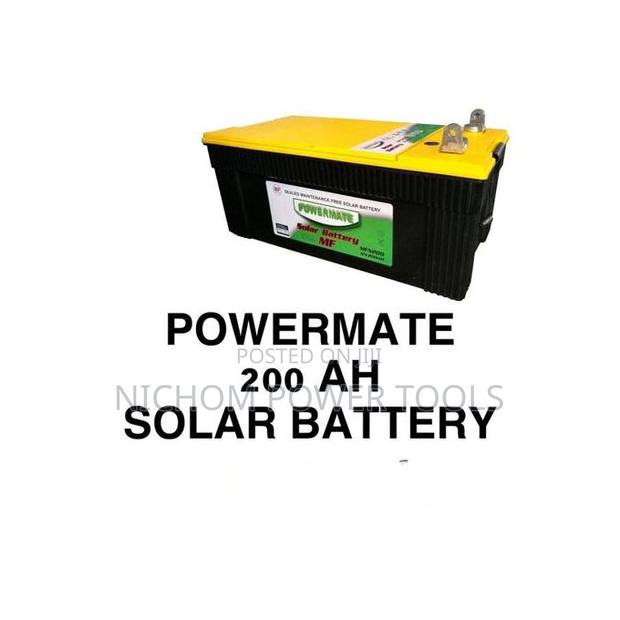 Powermate 200 Ah Solar Battery Lead -Acid