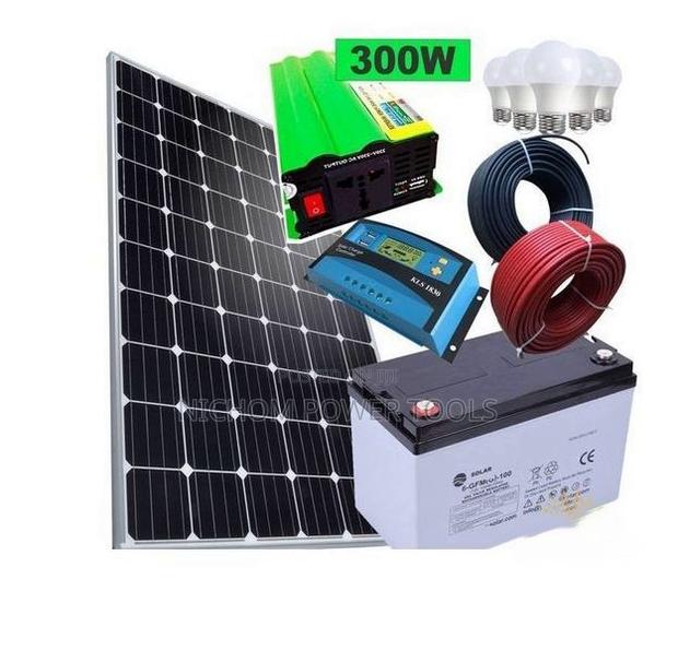 100watts Solar Panel Full Kit - main view