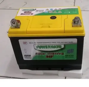 Powermate 50AH Solar Battery Dry Cell Solar Battery