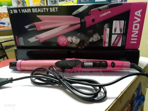 Hair Curler, Flat Iron 2in1