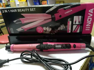 Flat Iron, 2in1 Hair Curler