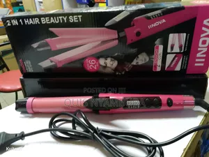 Flat Iron, 2in1 Hair Curler
