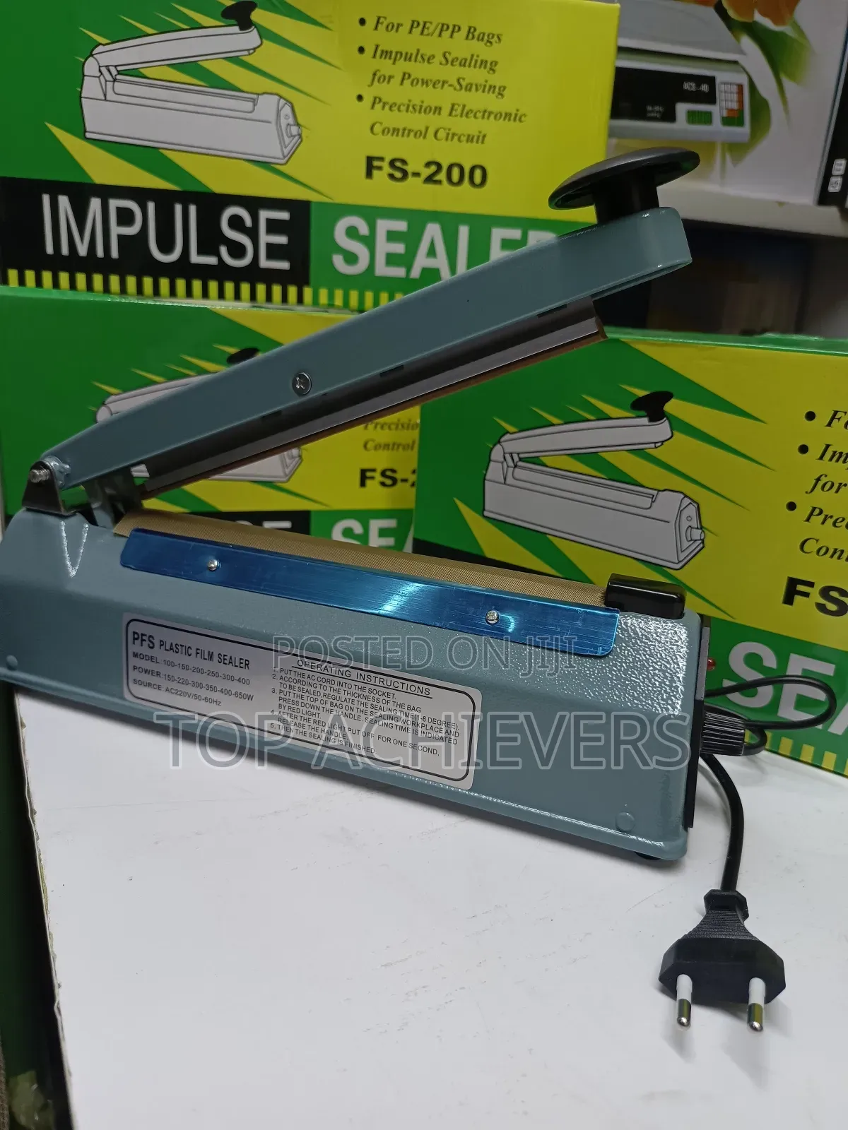 Quality Plastic Paper Sealer 200mm