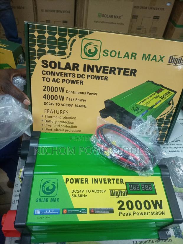 Solar Max 2000watts Power Inverter - main view