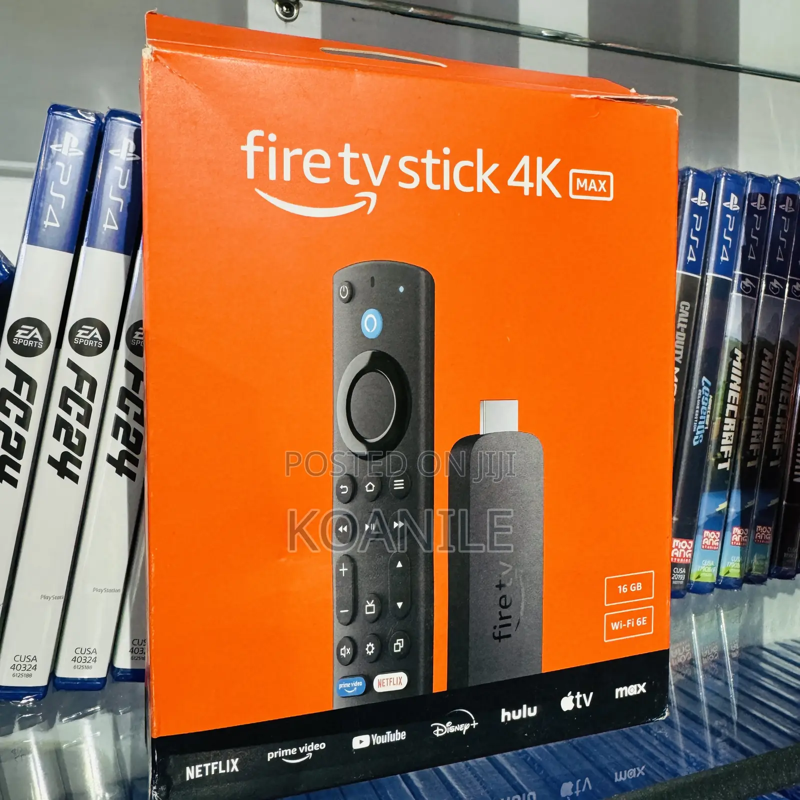 Fire TV Stick Max [Firestick] Wifi6 With Alexa Dolby