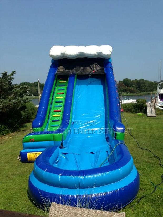 Inflatable Waterslide for Kids Bouncing Castle for Hire - thumbnail 3