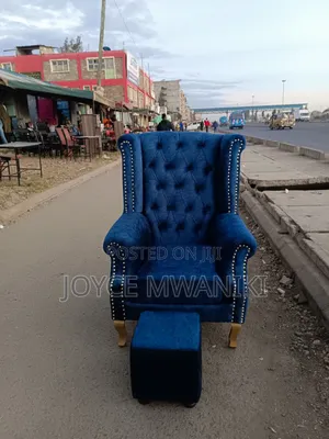 Pedicure Seat With a Pouf or King Chair 