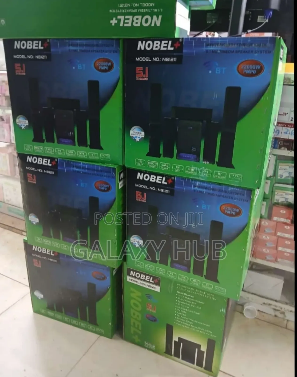 Nobel 2200watts 5.1ch Bluetooth Connect Audio System