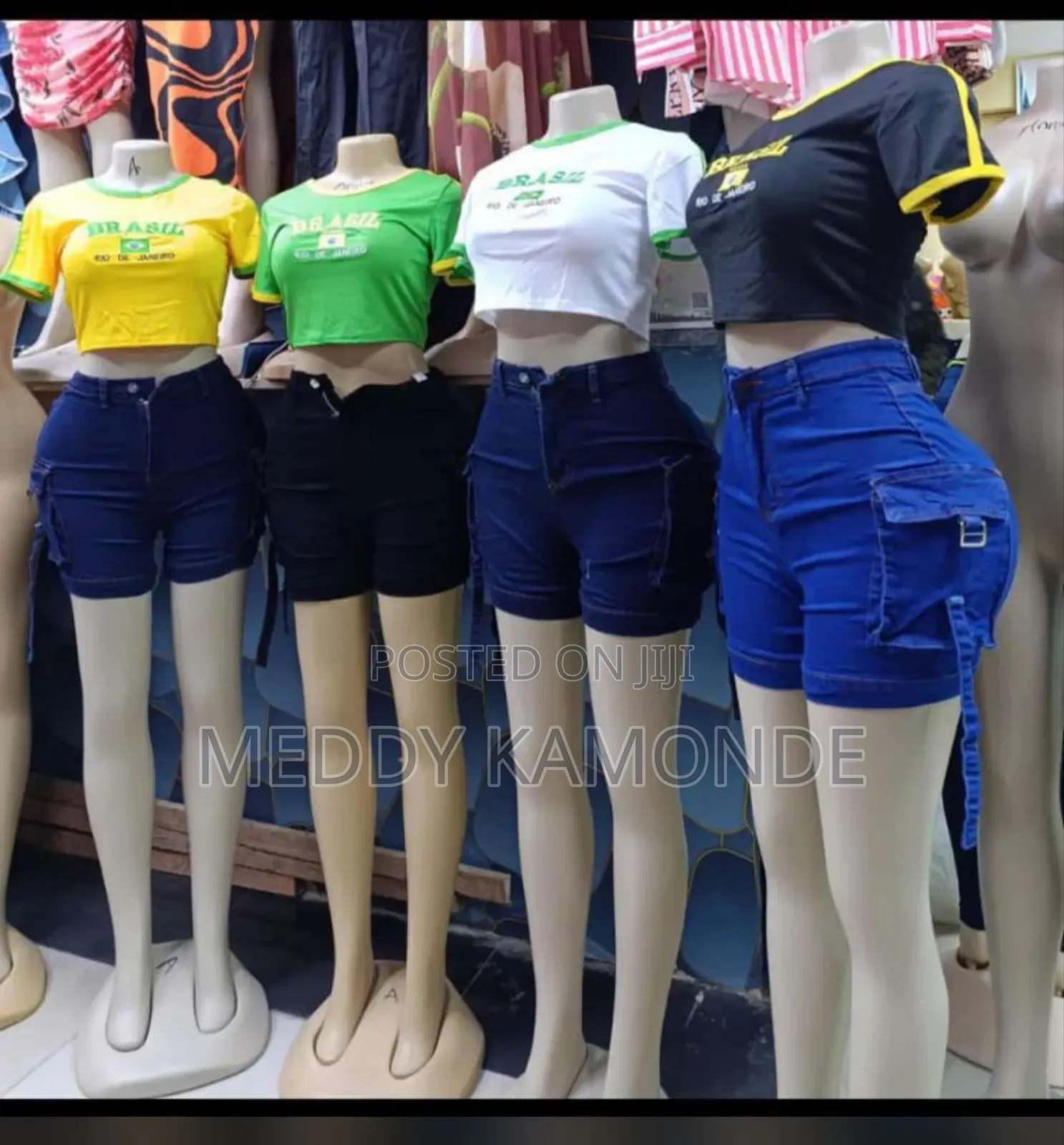 Designer Jeans Booty Shorts
