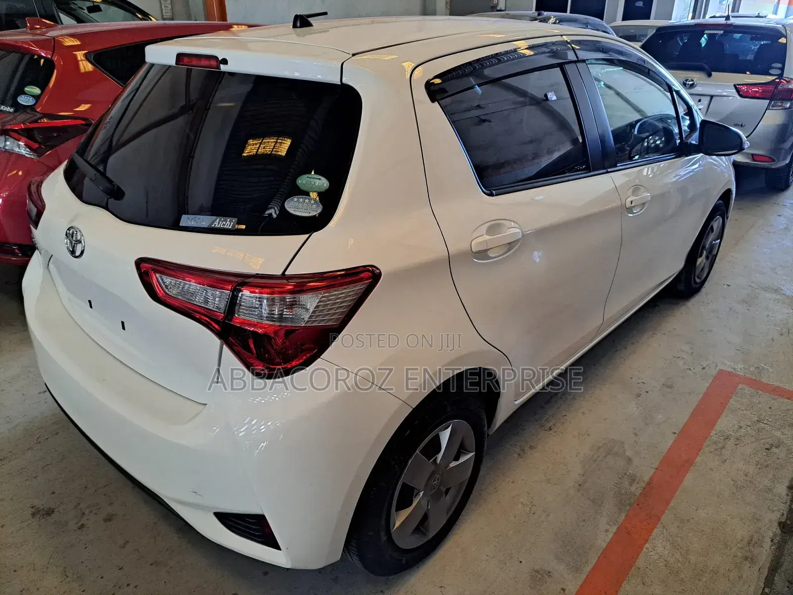 Toyota Vitz 1.3 AWD 5dr 2017 White