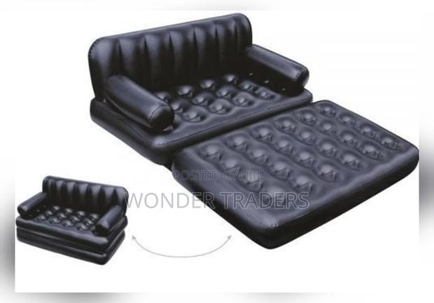 *5in1 Inflatable* *Multifunction Sofa-Bed* 
With Manual Pump