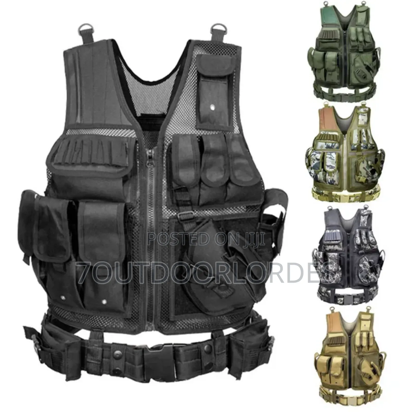 Combat Jacket Webbing Vest