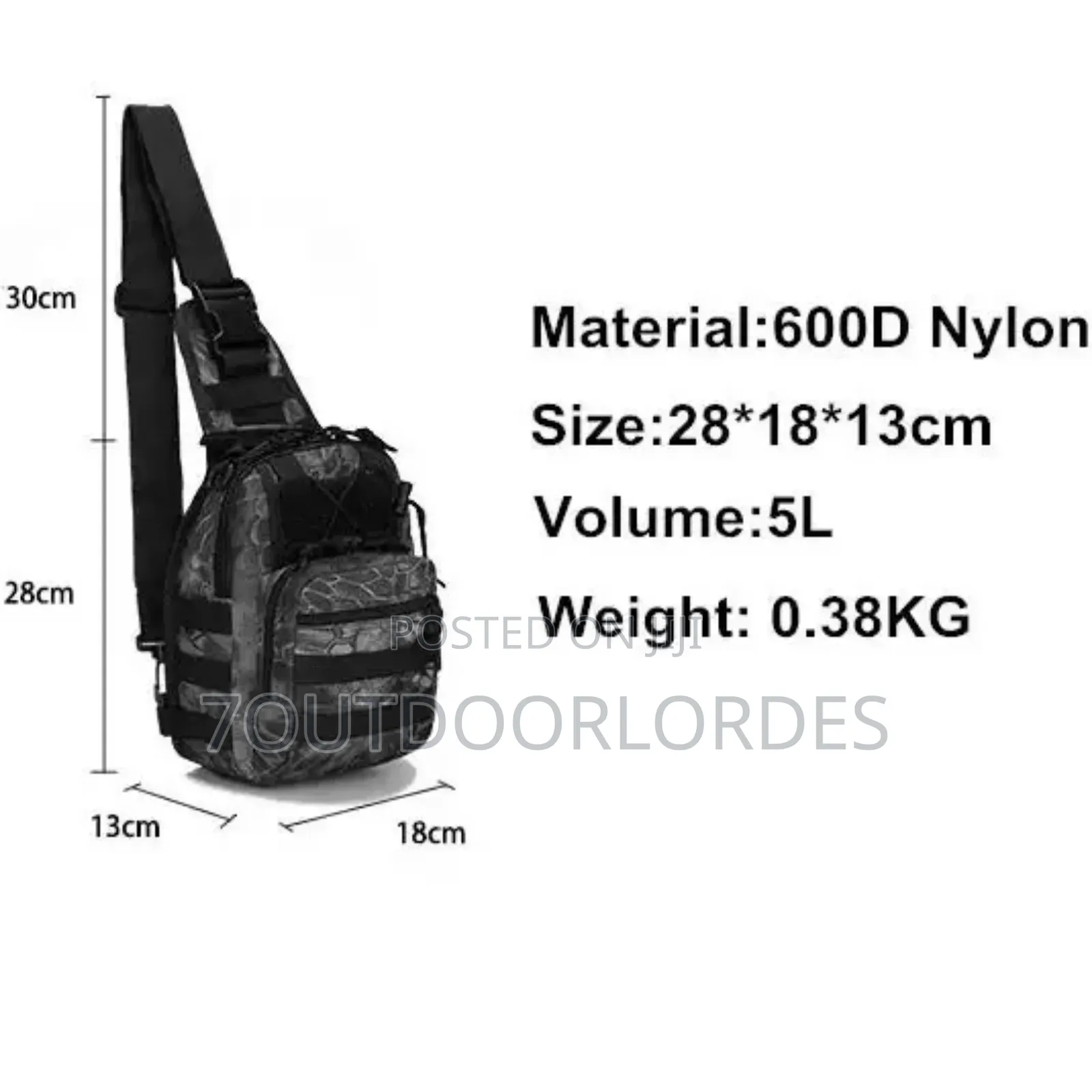 Shoulder Backpack Chest Bag