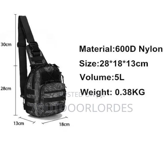 Shoulder Backpack Chest Bag - thumbnail 8