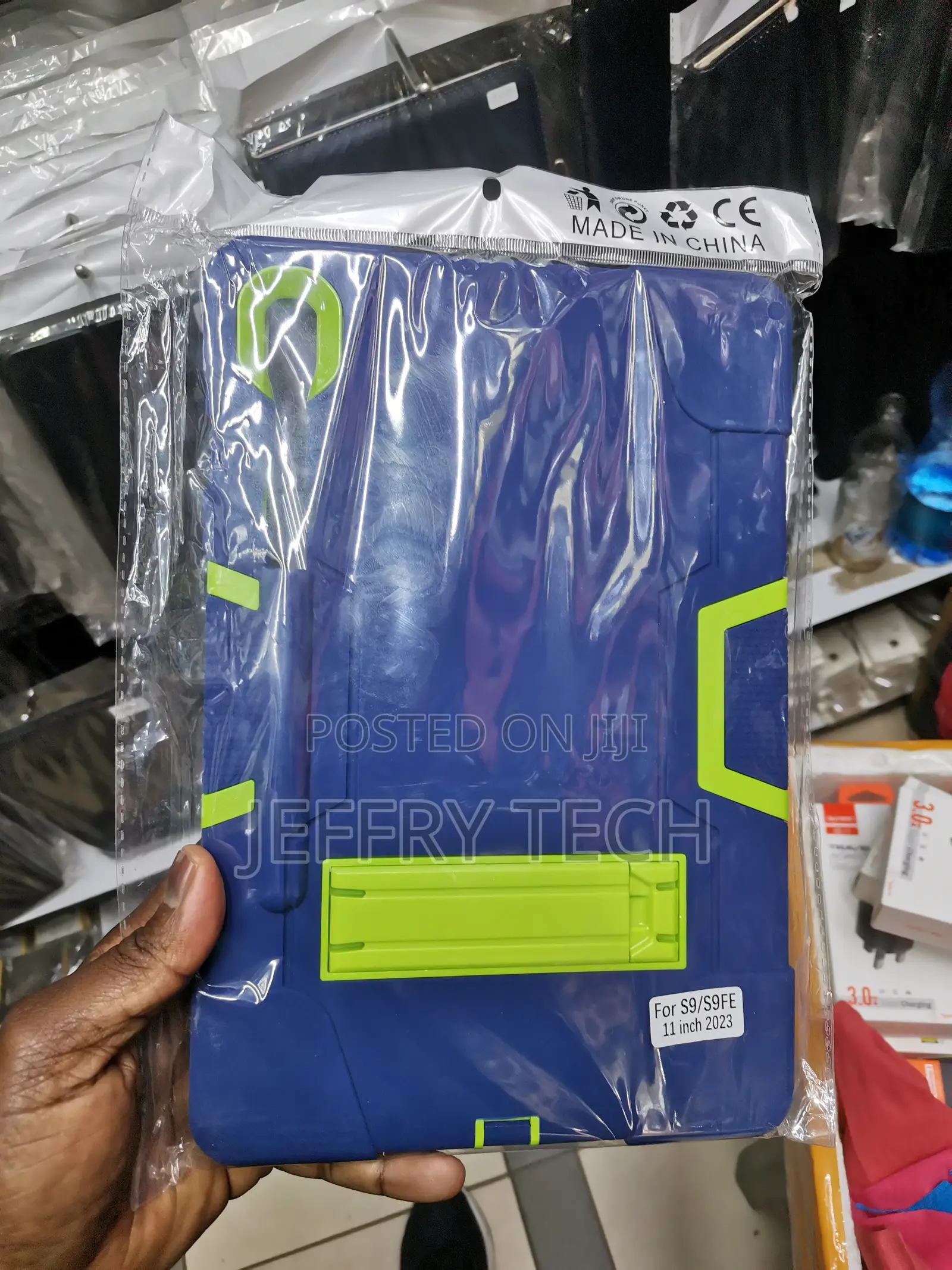 Rugged Case for Samsung Tab S9 With Kick Stand, Hand