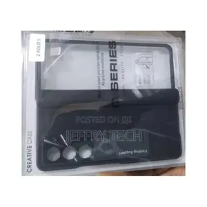 Leather Case for Samsung Galaxy Z Fold 5 Black